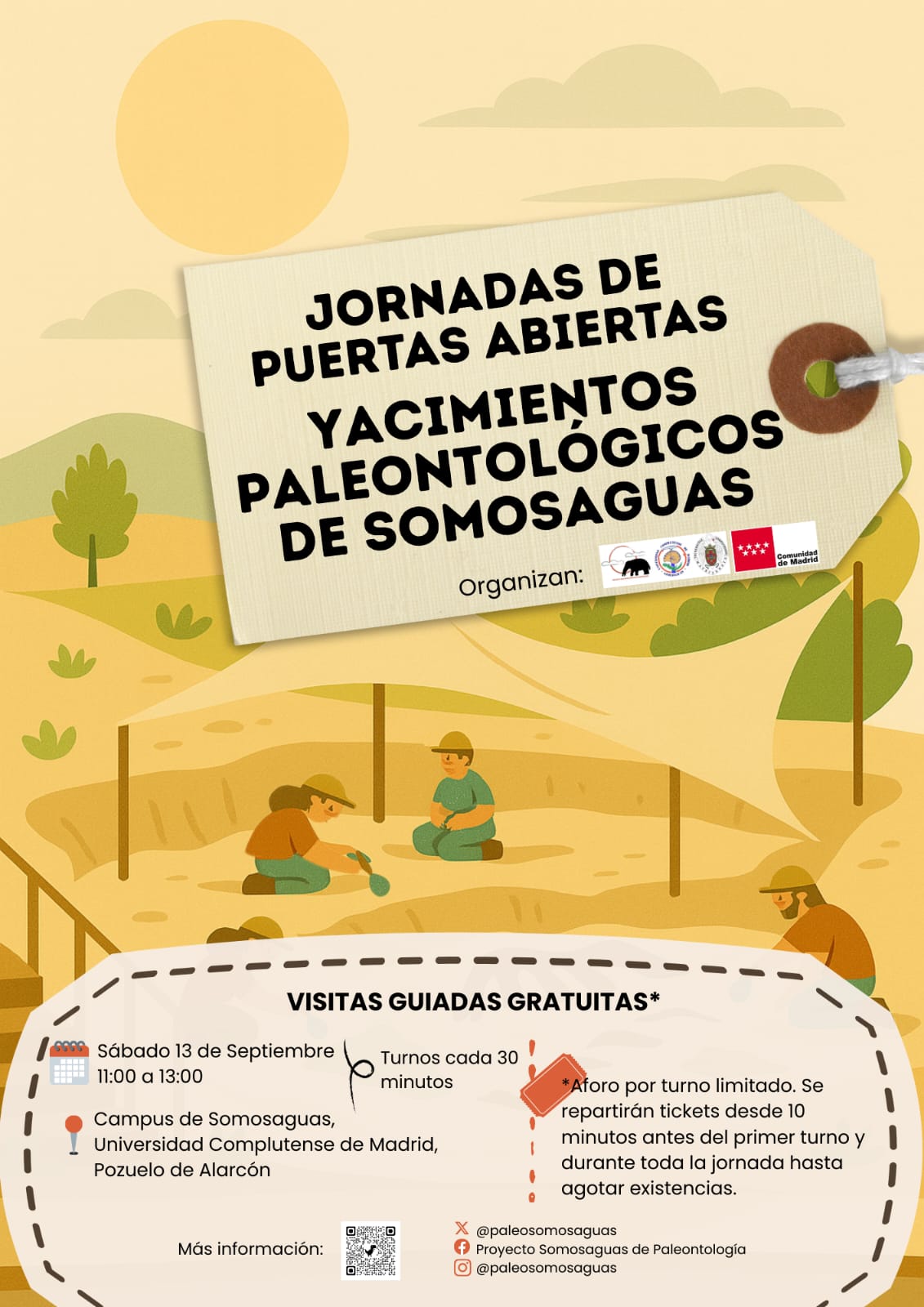 JORNADA DE PUERTAS ABIERTAS YACIMIENTO SOMOSAGUAS